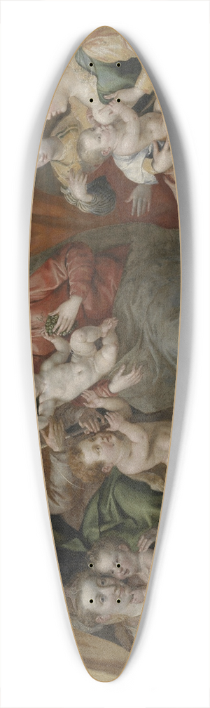 Maerten De Vos - The Family of Saint Anne 39.3 inch art pintail longboard deck