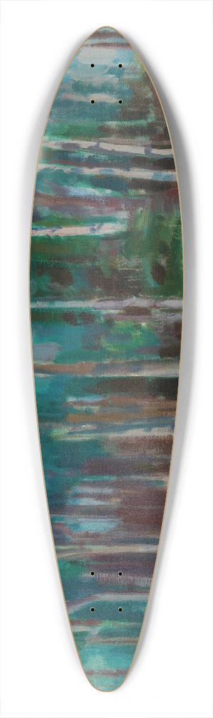 Magnus Enckell - Birches in Vksy 39.3 inch art pintail longboard deck Magnus Enckell - Birches in Vksy 39.3 inch art pintail longboard deck