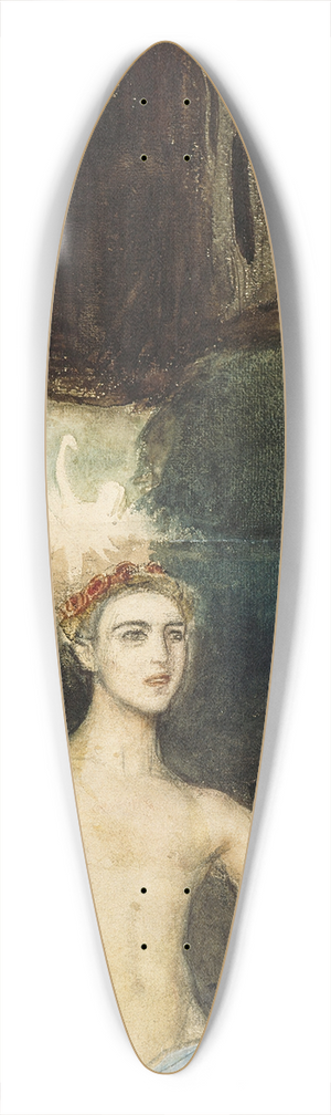 Magnus Enckell - Fantasy 39.3 inch art pintail longboard deck