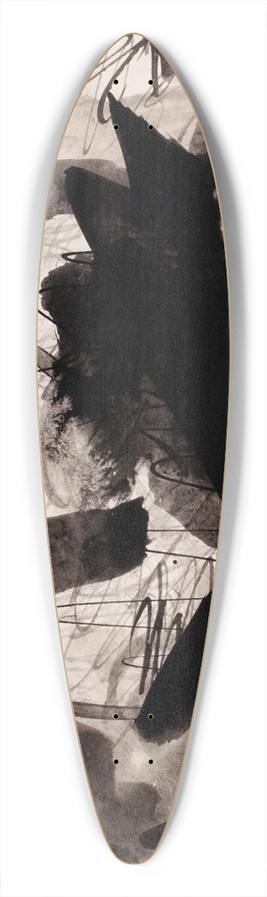 Magnus Enckell - Luonnos 39.3 inch art pintail longboard deck