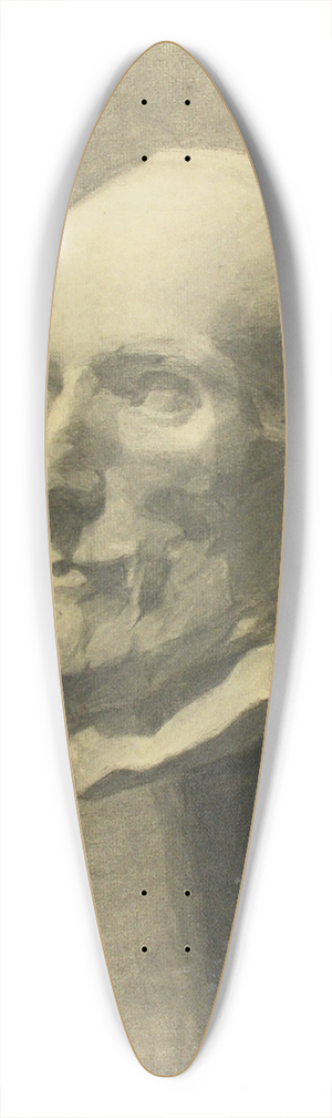 Magnus Enckell - Miehen p 39.3 inch art pintail longboard deck
