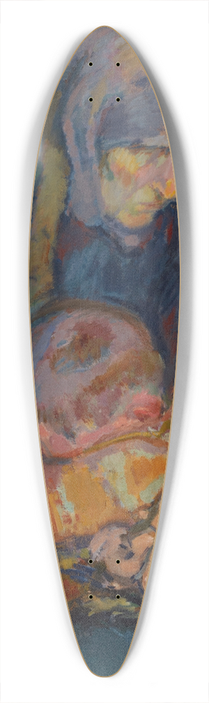 Magnus Enckell - Piet 39.3 inch art pintail longboard deck