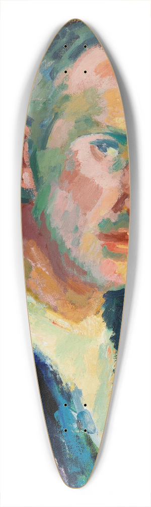 Magnus Enckell - Self-Portrait 39.3 inch art pintail longboard deck
