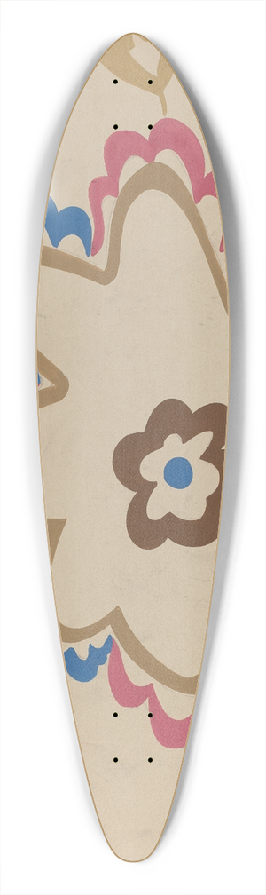 Majel G. Claflin - Colcha 39.3 inch art pintail longboard deck