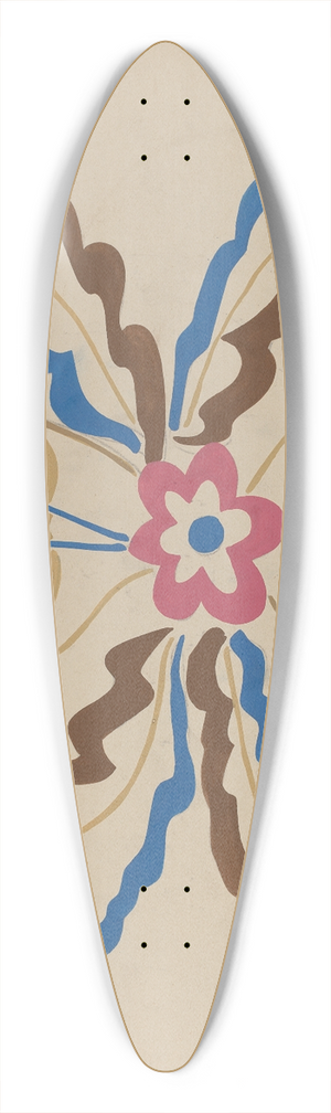 Majel G. Claflin - Colcha 39.3 inch art pintail longboard deck