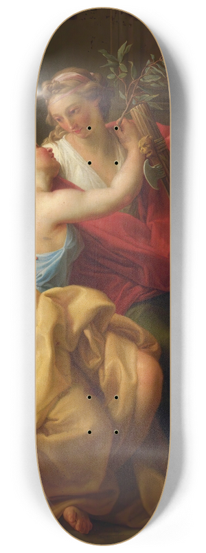 Circle Of Pompeo Batoni - Allegory Of Peace And Justice 8.25 inch art skate deck Circle Of Pompeo Batoni - Allegory Of Peace And Justice 8.25 inch art skate deck