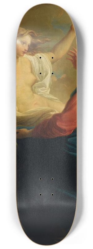 Circle Of Pompeo Batoni - Truth and mercy 8.25 inch art skate deck Circle Of Pompeo Batoni - Truth and mercy 8.25 inch art skate deck