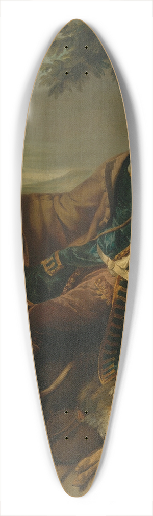 Manner Of Alexandre-Franois Desportes - Self Portrait As A Hunter 39.3 inch art pintail longboard deck