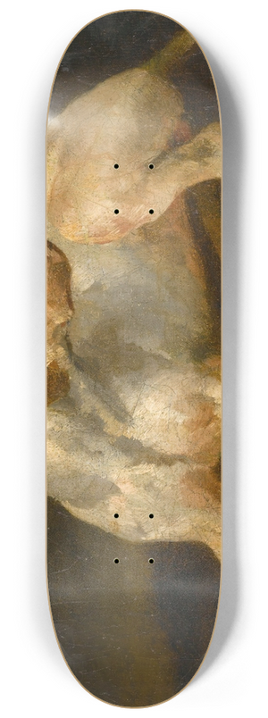Circle of Sir Edwin Henry Landseer - Alert 8.25 inch art skate deck Circle of Sir Edwin Henry Landseer - Alert 8.25 inch art skate deck