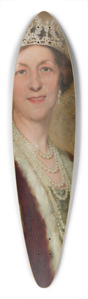 Marcel Baschet - Portrait de Lady Decies 39.3 inch art pintail longboard deck