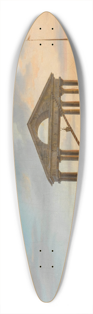 Marcin Zaleski - Entry to Warsaw with captives and standards won in the battles of Wawer and Db Wielki on 2 April 1831 39.3 inch art pintail longboard deck