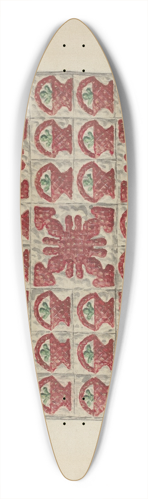 Marian Curtis Foster - Applique Crib Coverlet 39.3 inch art pintail longboard deck