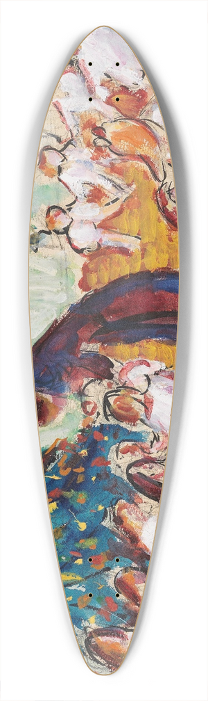 Marianne von Werefkin - Weihnachtsbaum 39.3 inch art pintail longboard deck