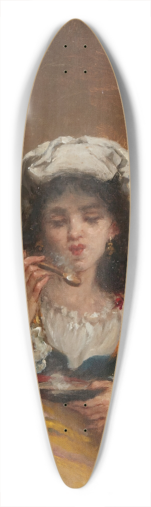 Mariano Fortuny Marsal - Hot Soup 39.3 inch art pintail longboard deck