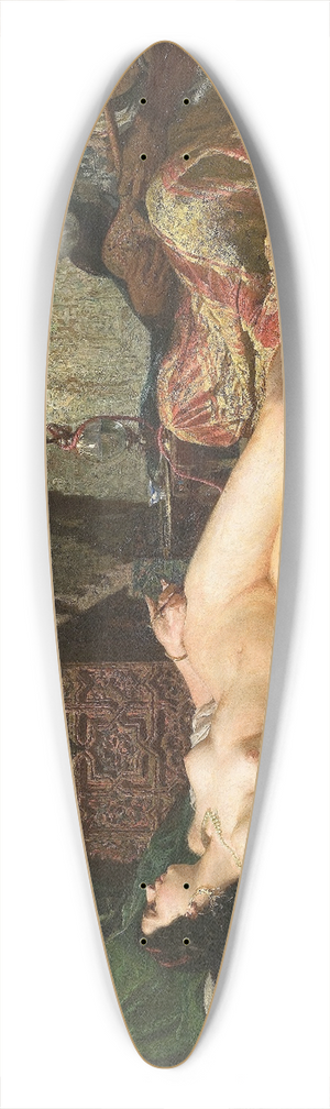 Mariano Fortuny Marsal - The Odalisque 39.3 inch art pintail longboard deck