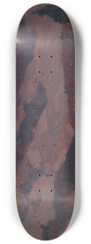 Clarence Alphonse Gagnon - Autumn In The Laurentians (Baie St. Paul) 8.25 inch art skate deck