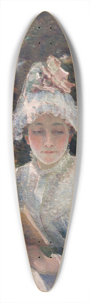 Marie Bracquemond - Le goter 39.3 inch art pintail longboard deck