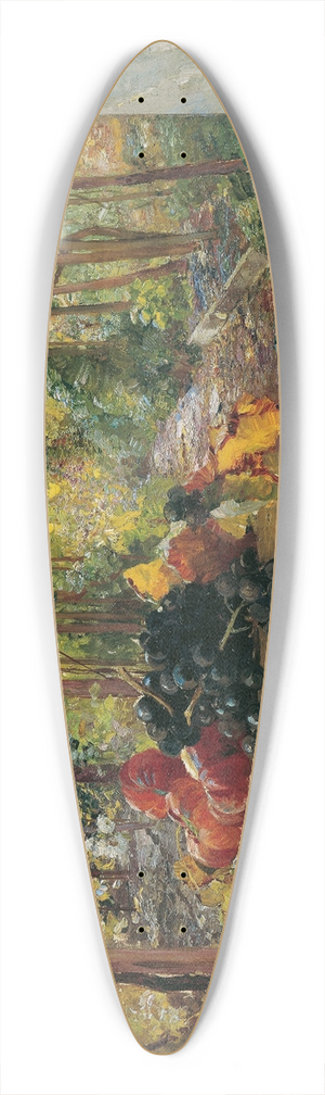Marie Egner - In der Pergola 39.3 inch art pintail longboard deck Marie Egner - In der Pergola 39.3 inch art pintail longboard deck