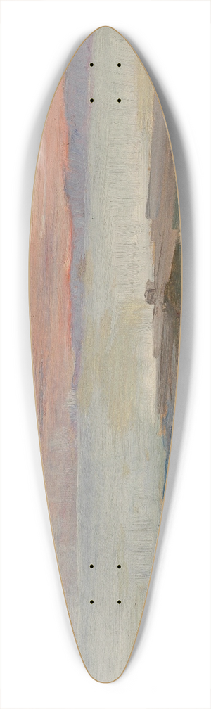 Marie Egner - Torre del Greco 39.3 inch art pintail longboard deck Marie Egner - Torre del Greco 39.3 inch art pintail longboard deck