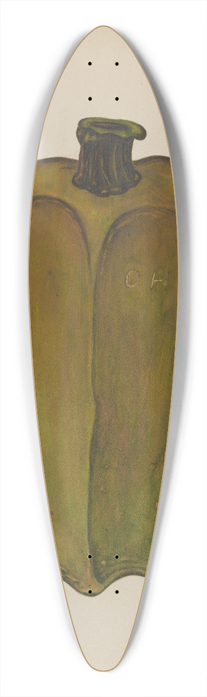 Marie Lutrell - Bottle 39.3 inch art pintail longboard deck