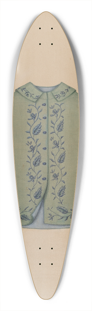 Marie Mitchell - Boys Coat 39.3 inch art pintail longboard deck