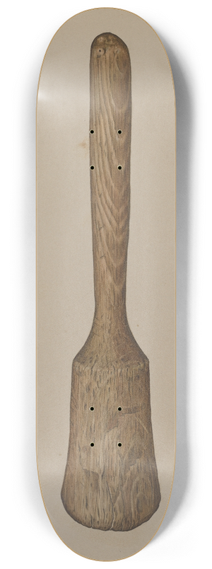 Clarence W. Dawson - Potato Masher 8.25 inch art skate deck