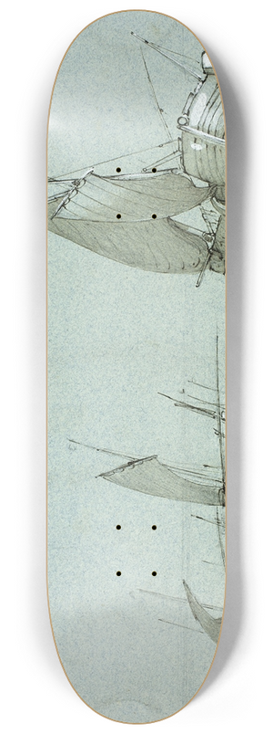 Clarkson Stanfield - Entretat 8.25 inch art skate deck