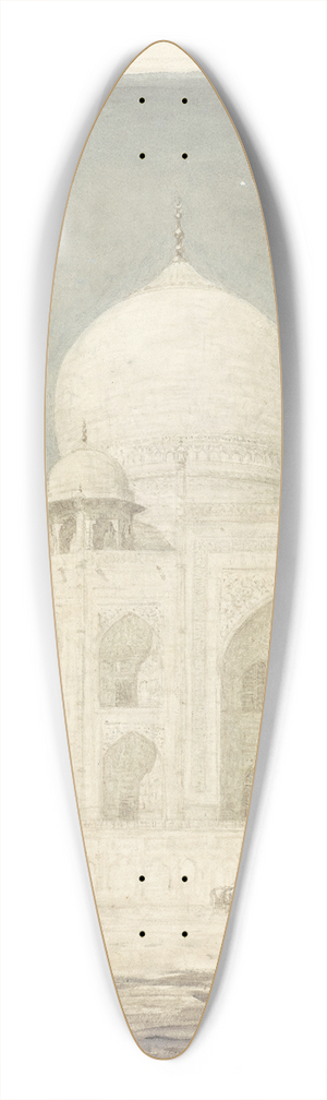 Marius Bauer - De Taj Mahal 39.3 inch art pintail longboard deck