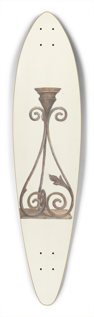 Marius Hansen - Candlesticks 39.3 inch art pintail longboard deck
