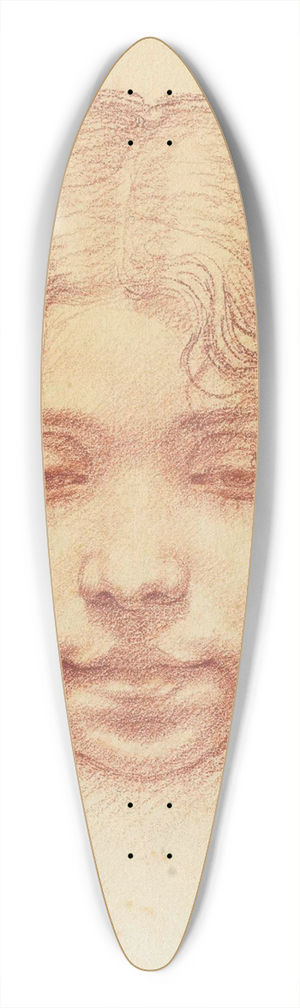 Mark Gertler - Head of a Girl 39.3 inch art pintail longboard deck