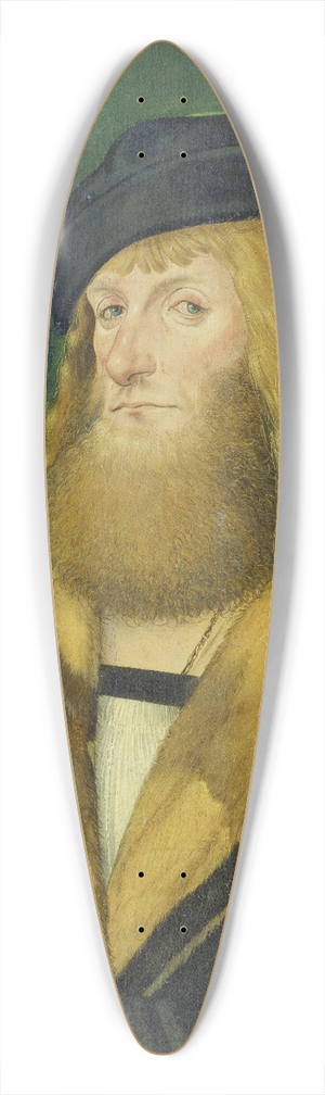 Martin Kaldenbach - Portrait of Jakob Stralenberger 39.3 inch art pintail longboard deck