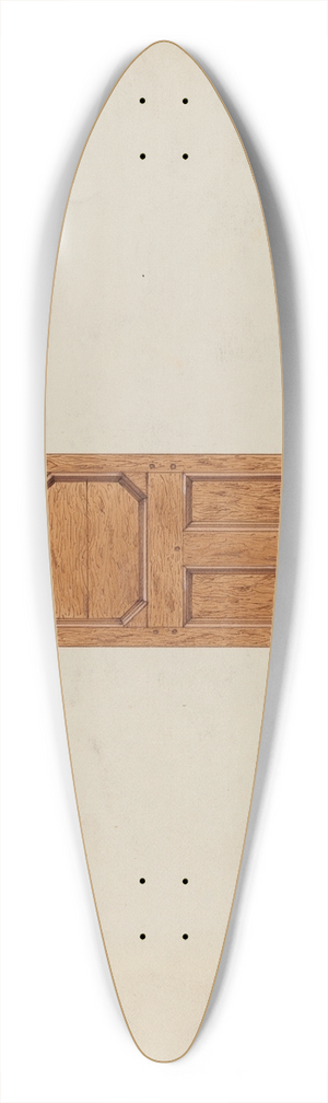 Martin Partyka - A Connecticut-type Hadley Chest-side View 39.3 inch art pintail longboard deck Martin Partyka - A Connecticut-type Hadley Chest-side View 39.3 inch art pintail longboard deck