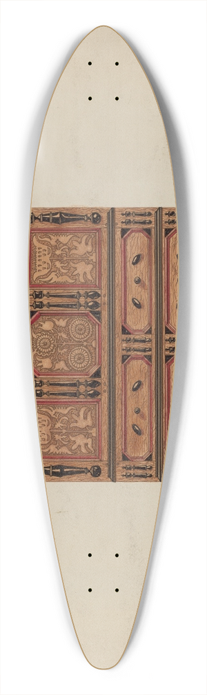 Martin Partyka - Hartford Chest 39.3 inch art pintail longboard deck Martin Partyka - Hartford Chest 39.3 inch art pintail longboard deck