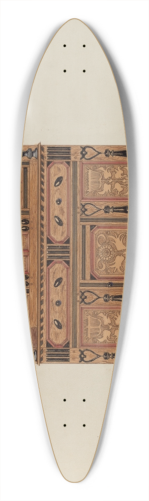 Martin Partyka - Hartford Cupboard 39.3 inch art pintail longboard deck Martin Partyka - Hartford Cupboard 39.3 inch art pintail longboard deck
