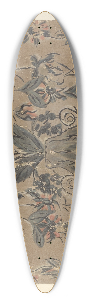 Martin Partyka - Wall Painting 39.3 inch art pintail longboard deck Martin Partyka - Wall Painting 39.3 inch art pintail longboard deck