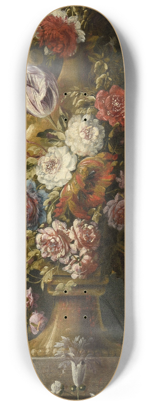 Claude Huilliot - Fleurs dans un vase en bronze 8.25 inch art skate deck Claude Huilliot - Fleurs dans un vase en bronze 8.25 inch art skate deck
