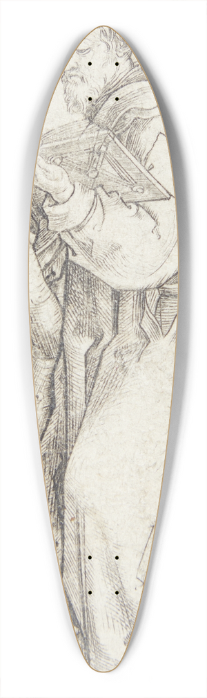 Martin Schongauer - Apostlen Andreas 39.3 inch art pintail longboard deck