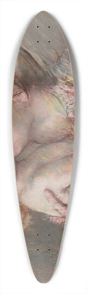 Mary Cassatt - A Kiss for Baby Ann (No. 3) 39.3 inch art pintail longboard deck