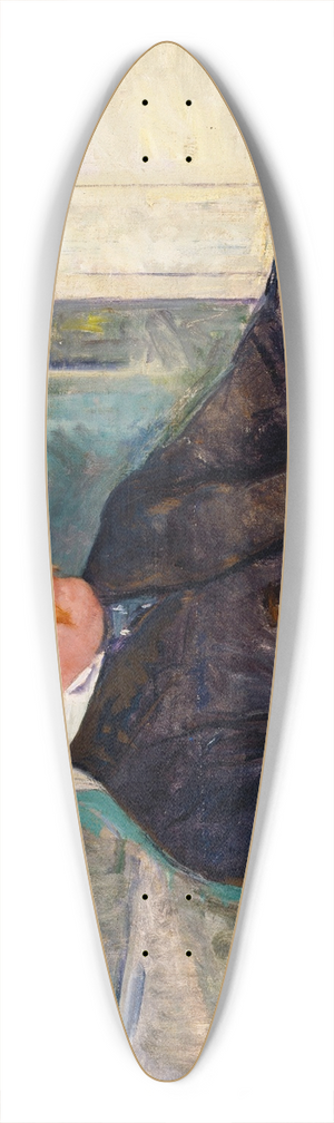 Mary Cassatt - Alexander J. Cassatt 39.3 inch art pintail longboard deck