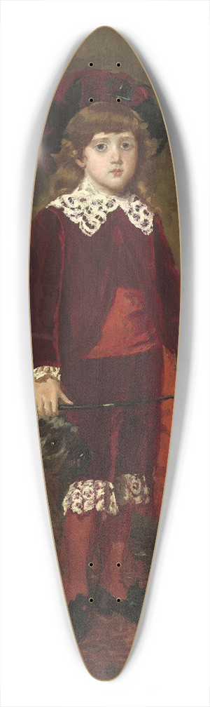 Mary Cassatt - Eddy Cassatt (Edward Buchanan Cassatt) 39.3 inch art pintail longboard deck
