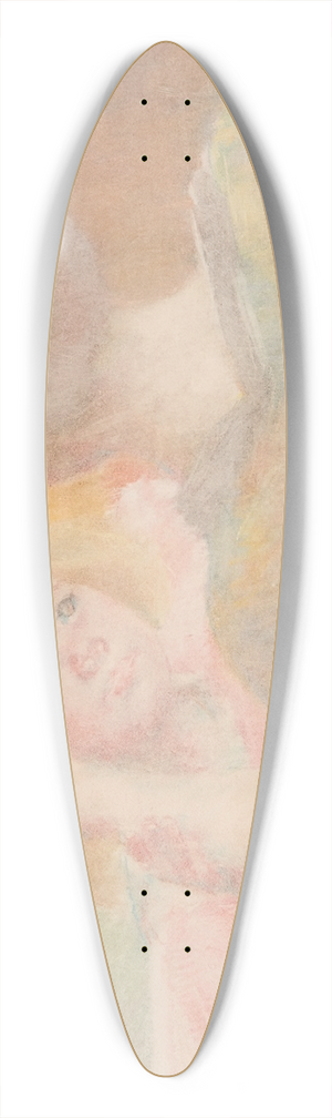 Mary Cassatt - Mother Combing Saras Hair (No. 2) 39.3 inch art pintail longboard deck