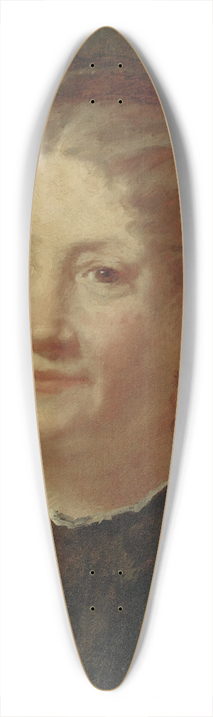 Mary Cassatt - Portrait of Mme Cortier 39.3 inch art pintail longboard deck