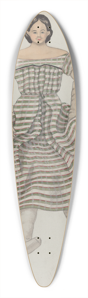 Mary E. Humes - Doll and Costume 39.3 inch art pintail longboard deck