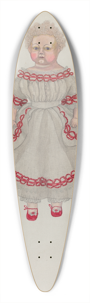 Mary E. Humes - Wax Doll 39.3 inch art pintail longboard deck