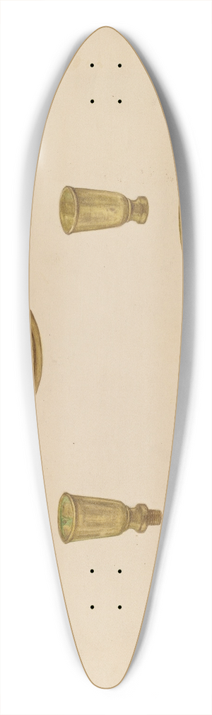 Mary Fitzgerald - Candlestick 39.3 inch art pintail longboard deck