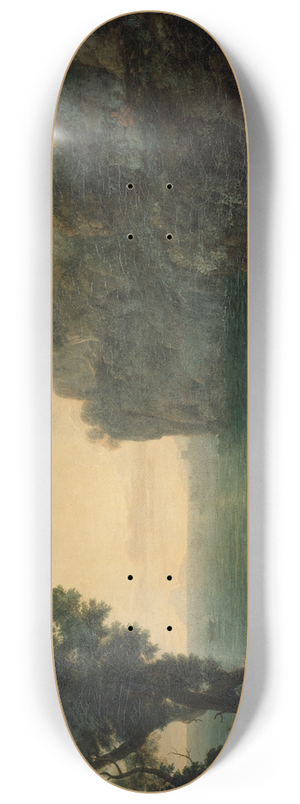 Claude Lorrain - Landscape with Acis and Galatea 8.25 inch art skate deck Claude Lorrain - Landscape with Acis and Galatea 8.25 inch art skate deck