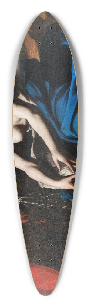 Massimo Stanzione - Susanna and the Elders 39.3 inch art pintail longboard deck