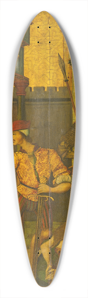 Master of Palanquinos - The Beheading of Saint John the Baptist 39.3 inch art pintail longboard deck Master of Palanquinos - The Beheading of Saint John the Baptist 39.3 inch art pintail longboard deck