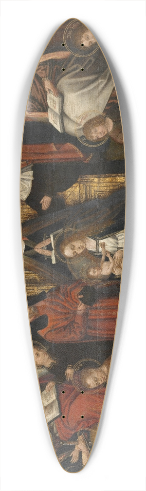 Master of the Family of Saint Anne - The Family of Saint Anne 39.3 inch art pintail longboard deck
