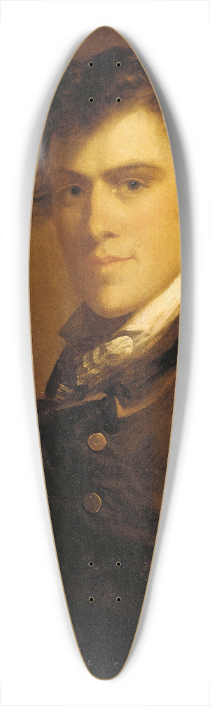 Matthew Harris Jouett - John Grimes 39.3 inch art pintail longboard deck